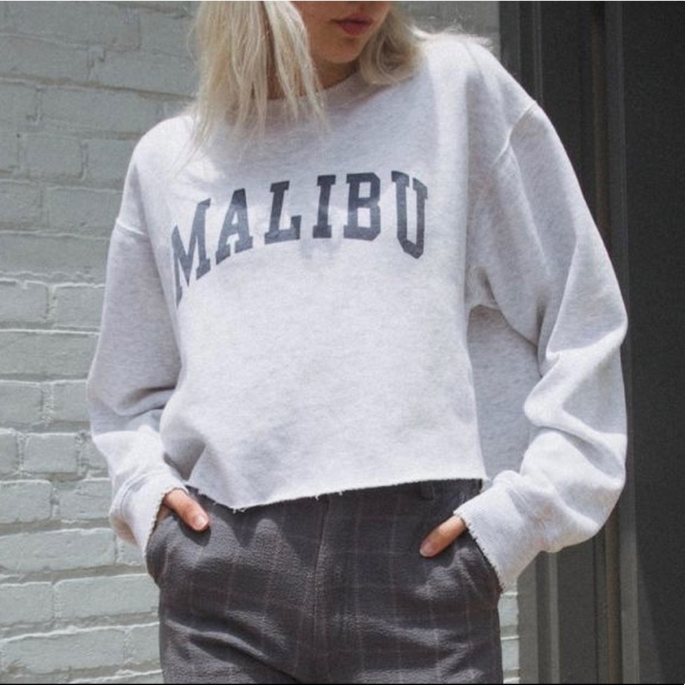 rare brandy melville malibu pullover